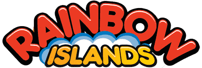 Rainbow Islands logo for Amiga